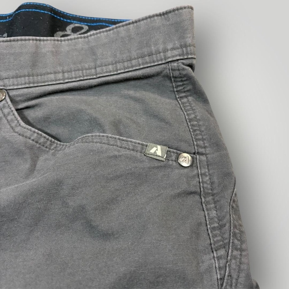 Eddie Bauer Ascent Pants Mens 38x34 Gray Stretch Outdoor Straight Leg - Picture 12 of 14